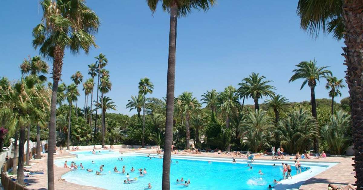Een foto van Camping La Baume - La Palmeraie