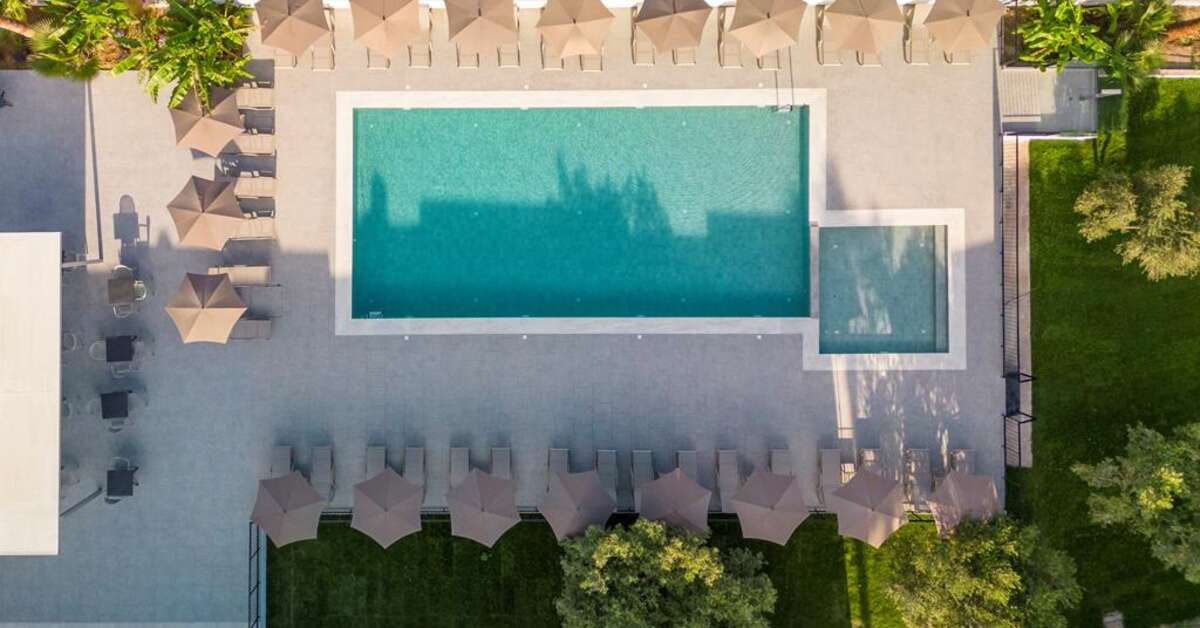 Een foto van het zwembad bij Smaragdi Kos Hotel
