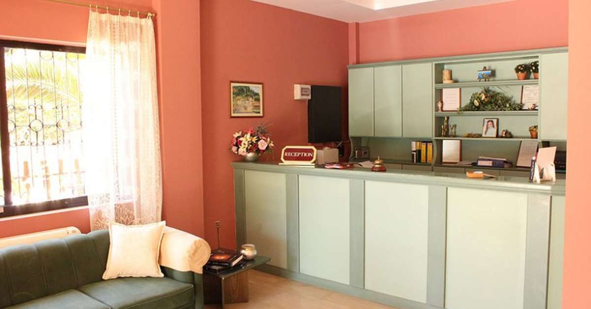 Een foto van het interieur van Sunrise Inn Hotel