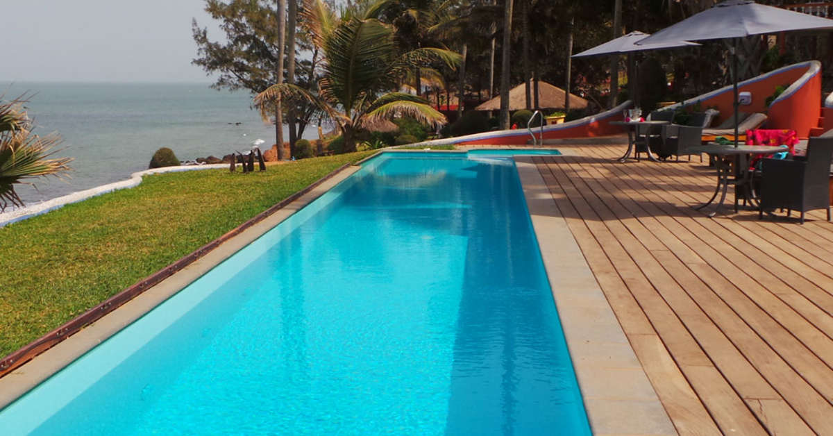 Een foto van het zwembad bij Ngala Lodge