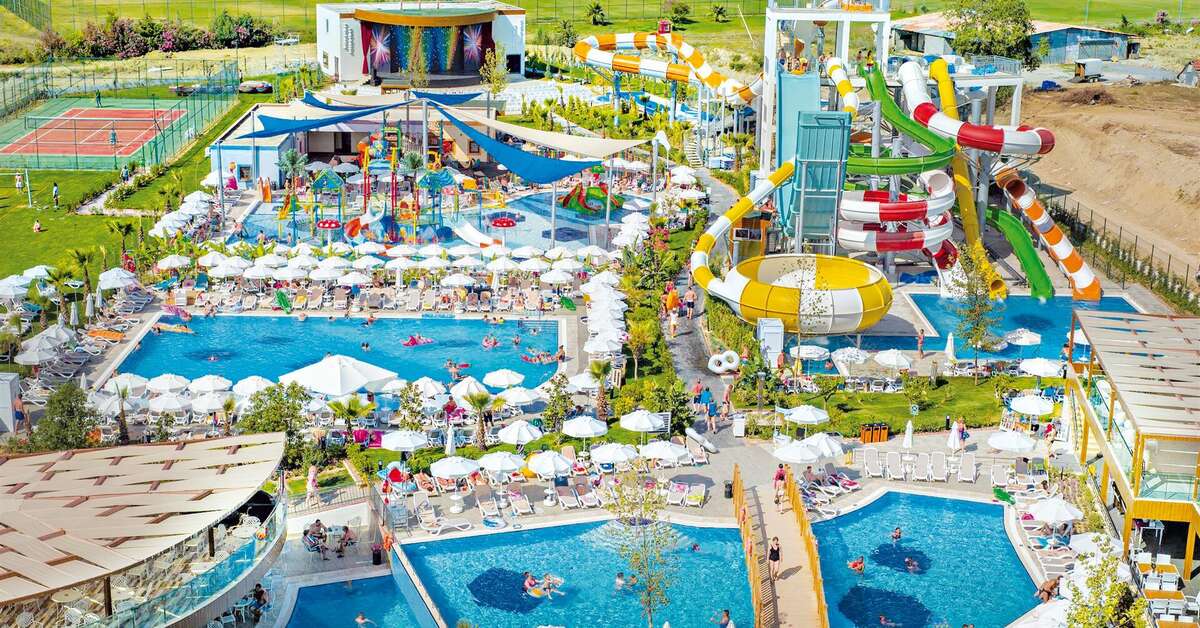 Een foto van het zwembad bij Dream World Aqua