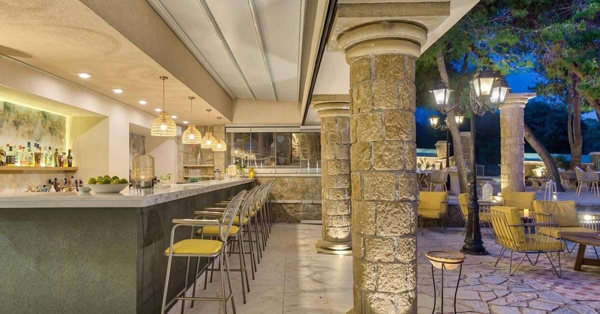 Een foto van de faciliteiten bij Hotel Vasilikos Beach