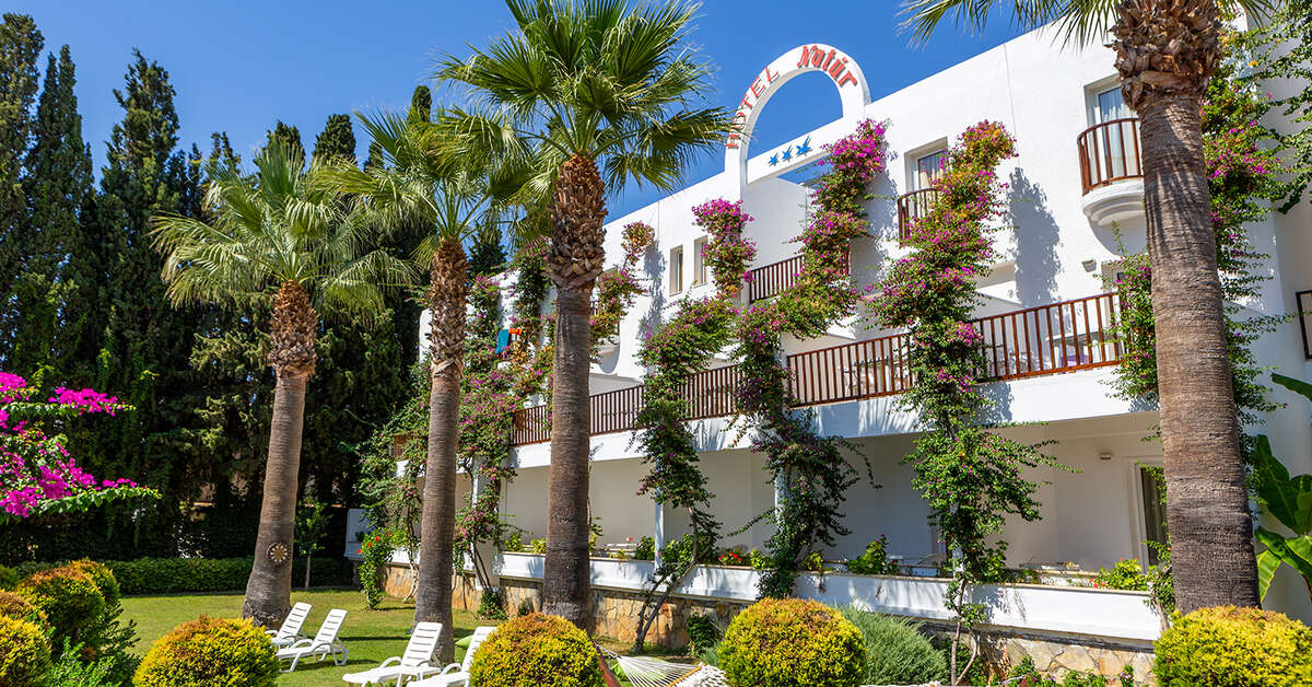 Een foto van de buitenkant van Natur Garden Hotel