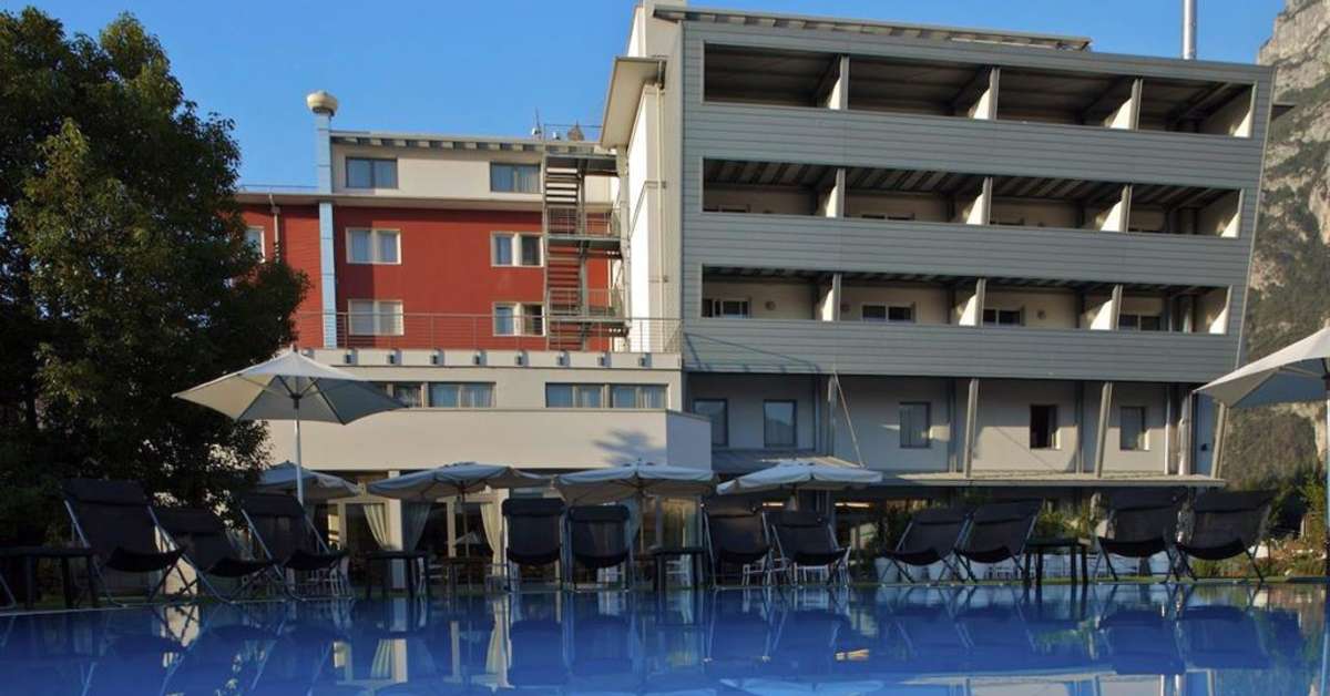 Een foto van een overzicht van Hotel Luise