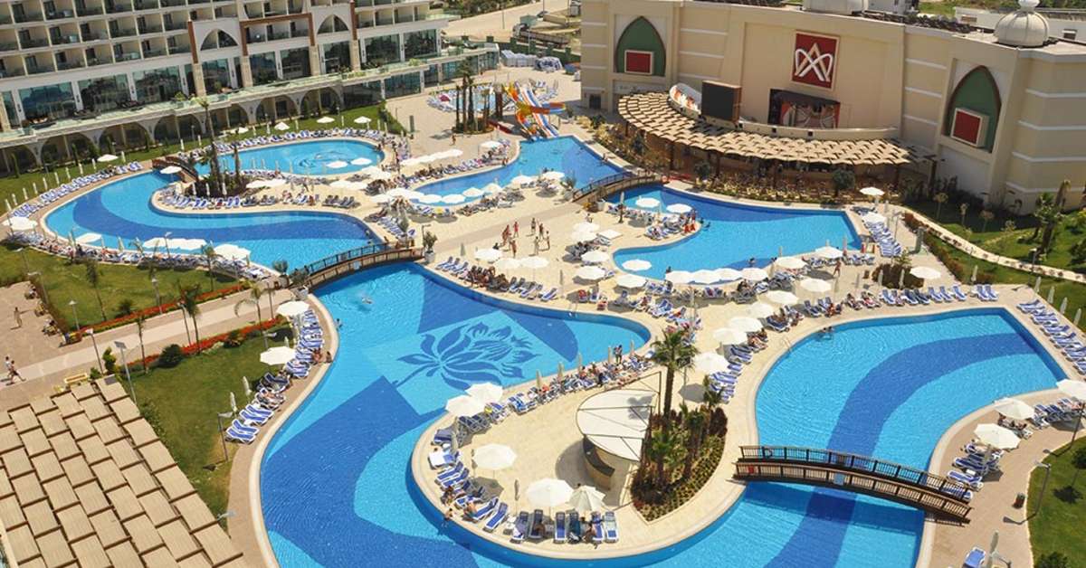 Een foto van het zwembad bij Alan Xafira Deluxe Resort & Spa