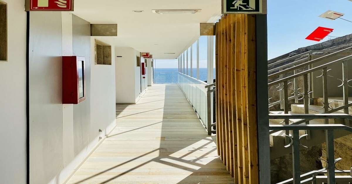 Een foto van het interieur van Punta Del Rey