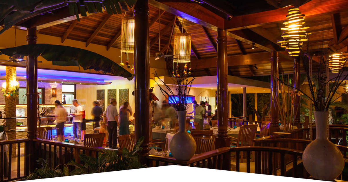 Ein Foto von den Einrichtungen im Le Duc de Praslin