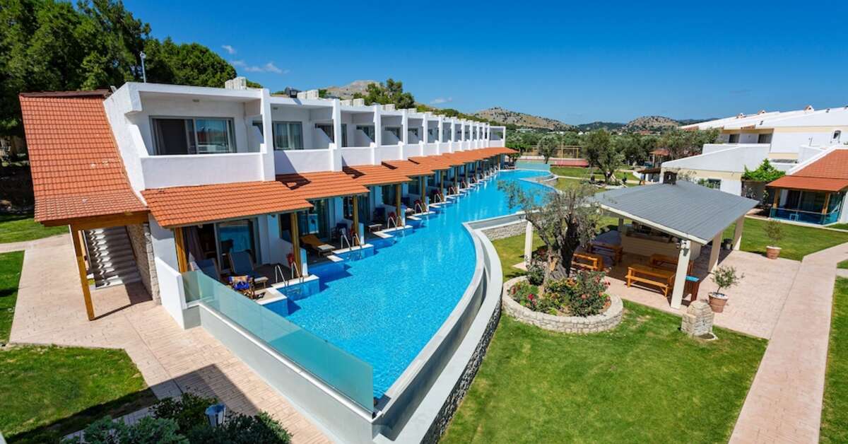 Een foto van het zwembad bij Lydia Maris Resort & Spa