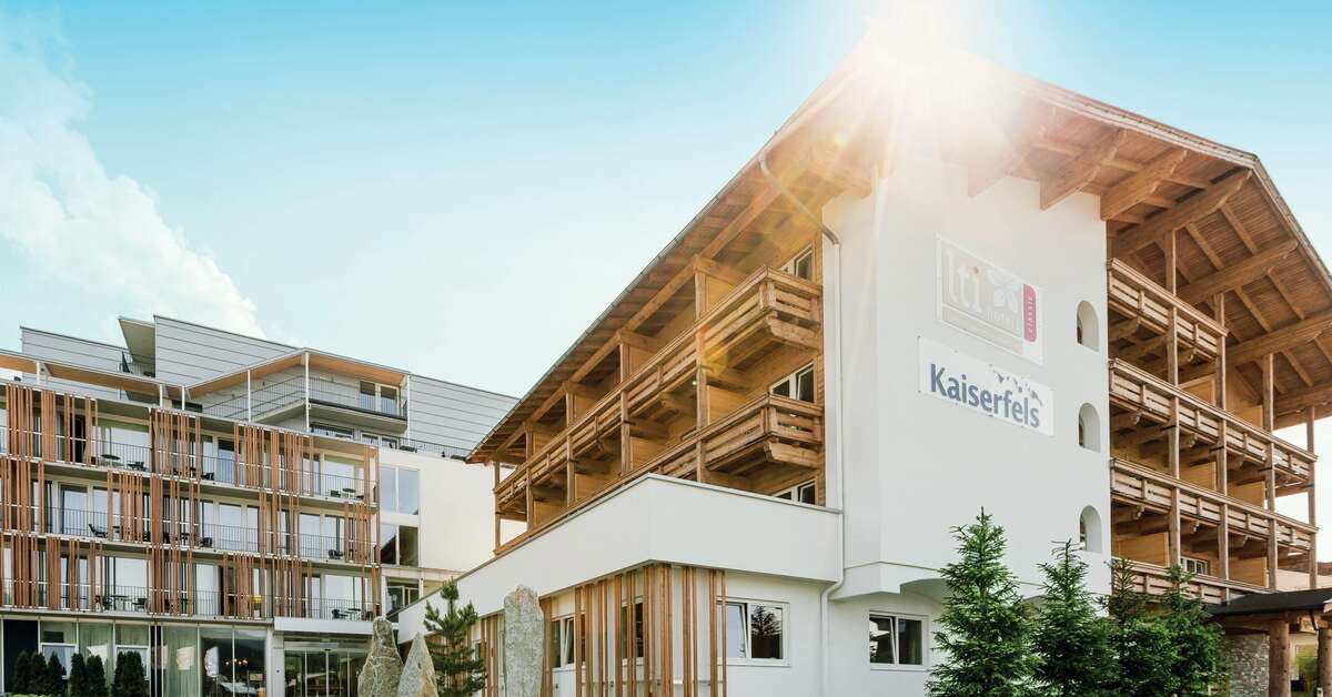 Ein Foto von der Außenansicht des Sentido Alpenhotel Kaiserfels