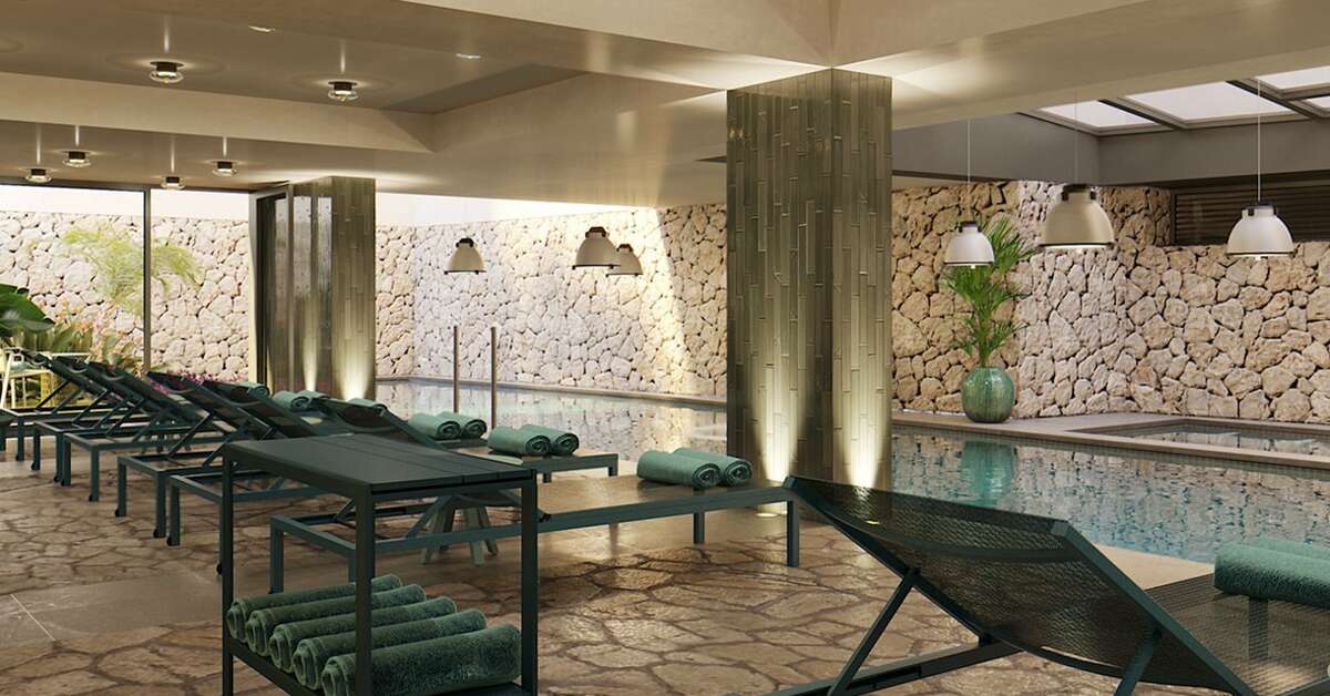 Ein Foto von den Einrichtungen im Hotel El Vicenc De La Mar