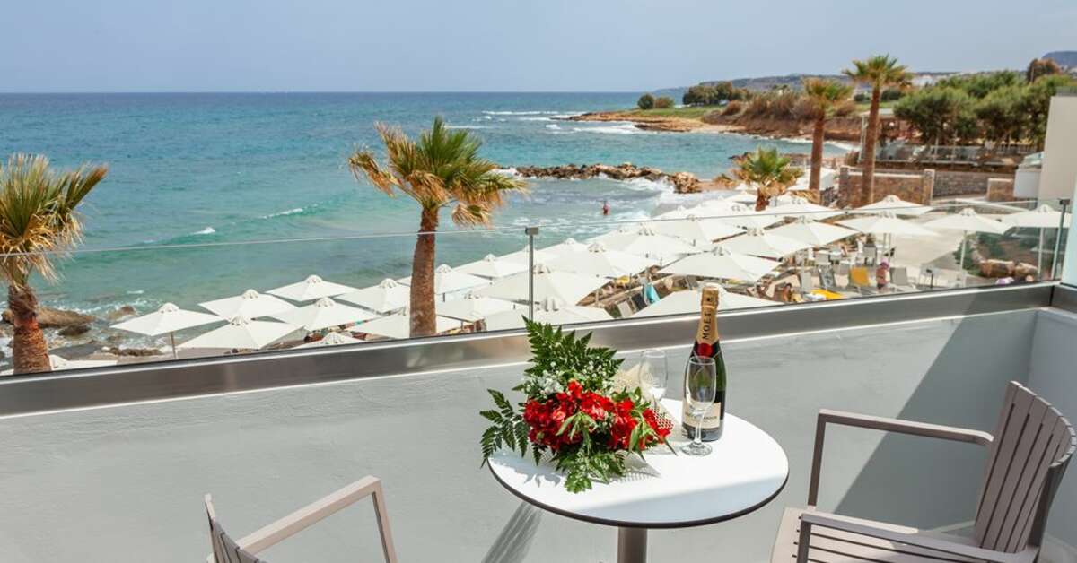 Een foto van Harmony Rethymno Beach Hotel
