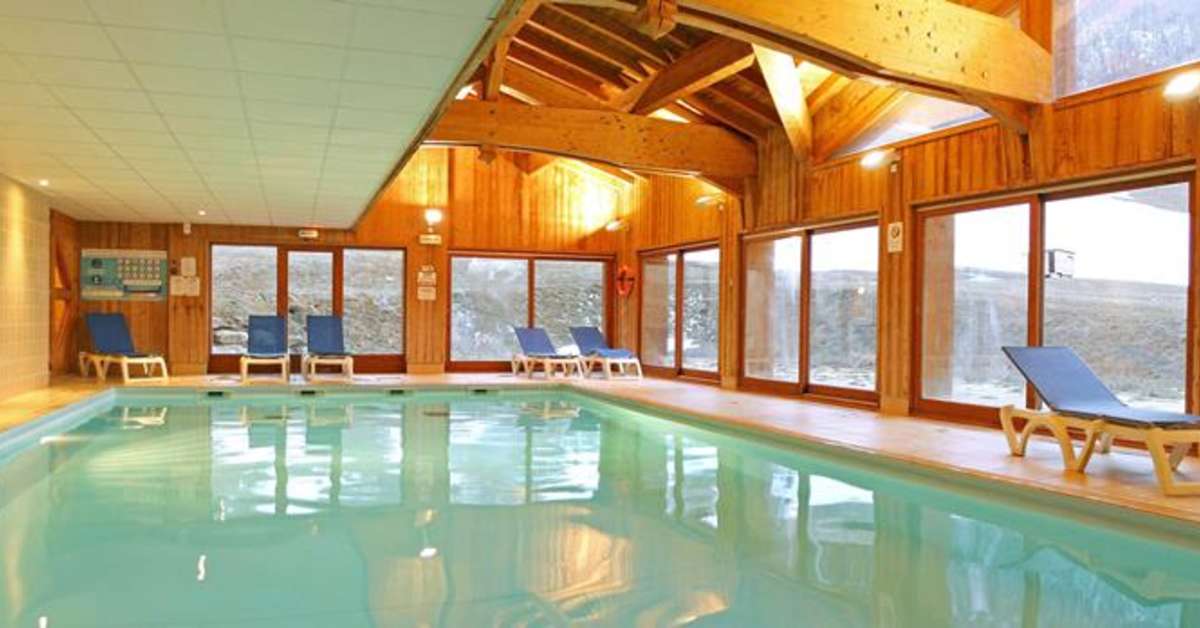 Een foto van het zwembad bij Residence Les Valmonts de Cenis