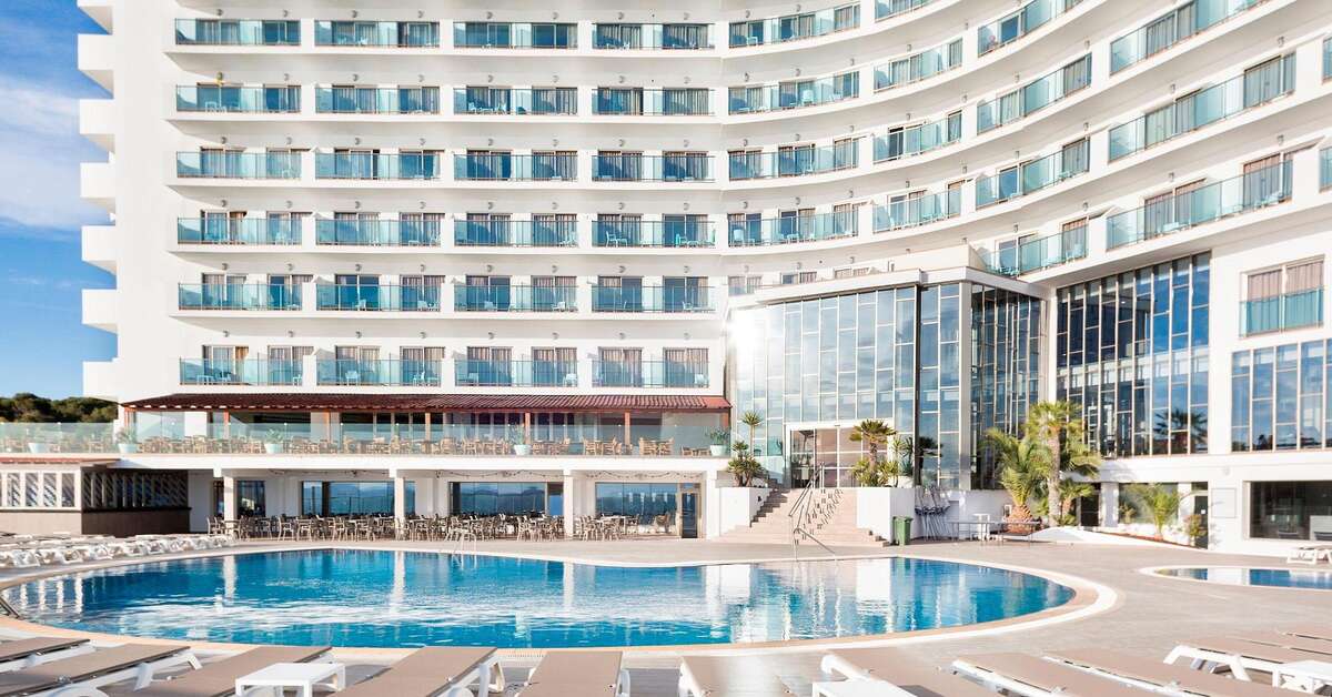 Ein Foto vom Pool im Hotel Best Negresco