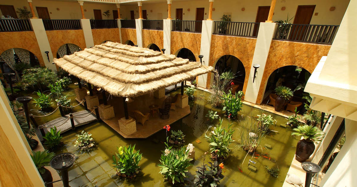 Een foto van de buitenkant van Hotel Africa Jade Thalasso