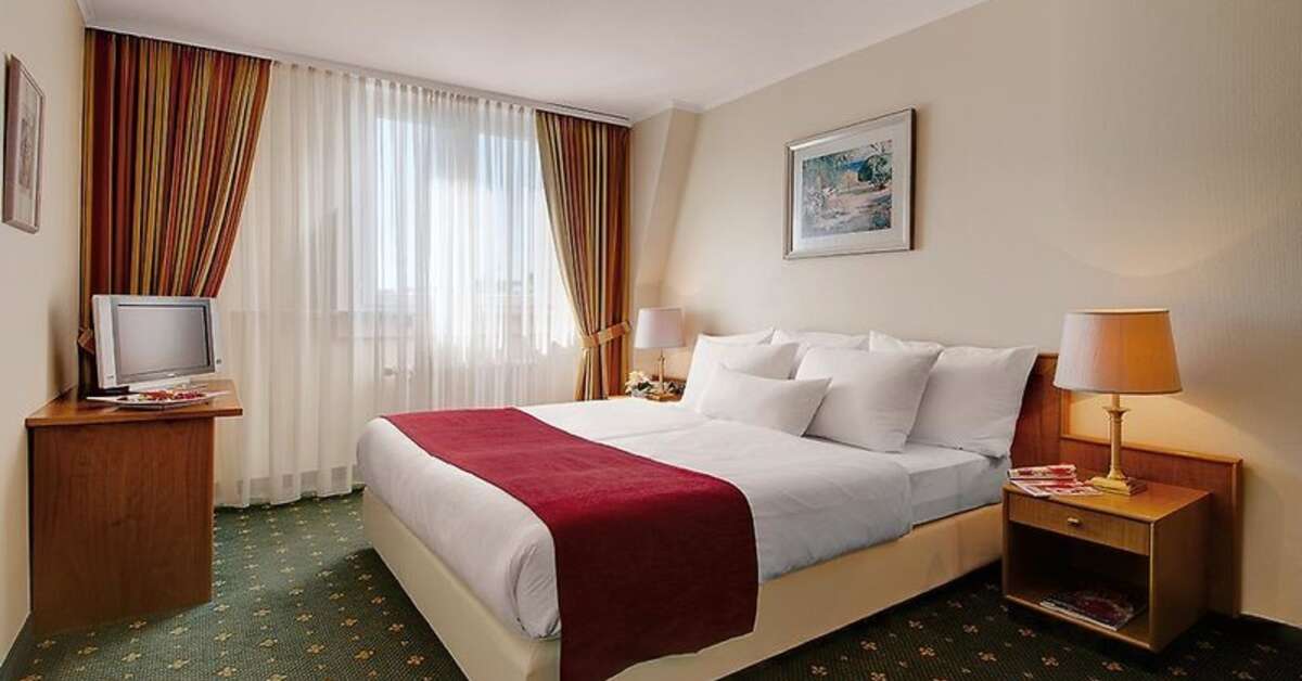 Een foto van een overzicht van Hotel Halm Konstanz