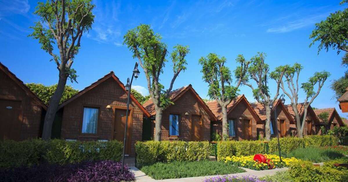 Ein Foto von der Außenansicht des Can Garden Beach