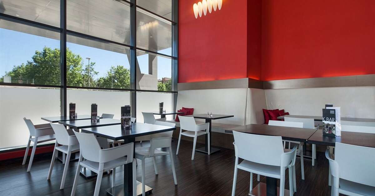 Een foto van de faciliteiten bij Hotel 4 Barcelona