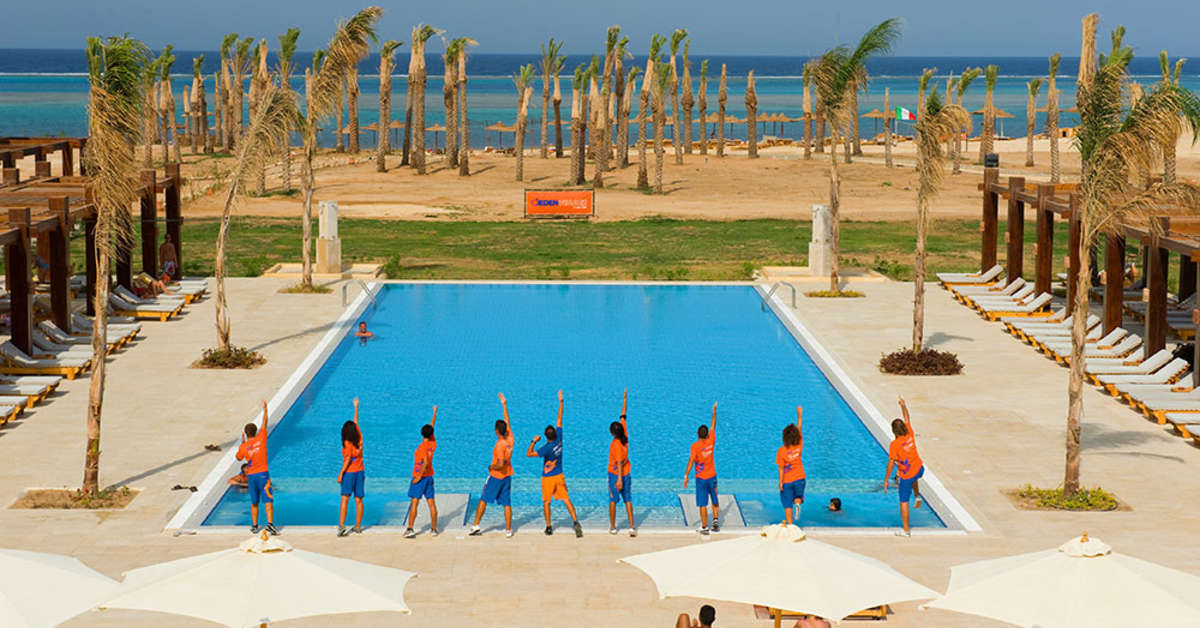 Een foto van het zwembad bij Gemma Resort