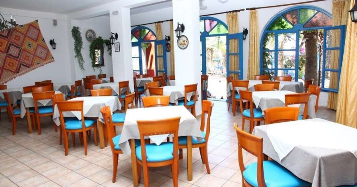 Ein Foto von den Einrichtungen im Palm Bay Hotel