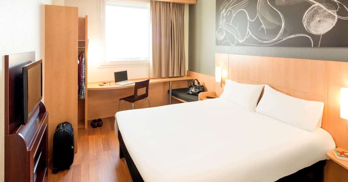 Een foto van een overzicht van Ibis Barcelona Meridiana