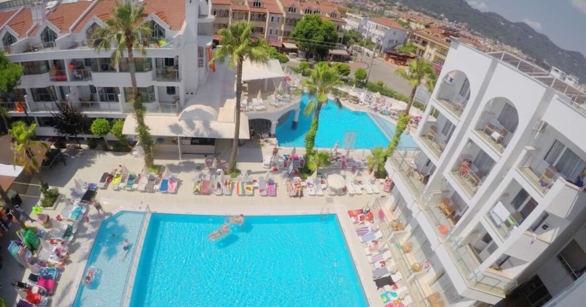 Een foto van het zwembad bij Club Atrium Marmaris