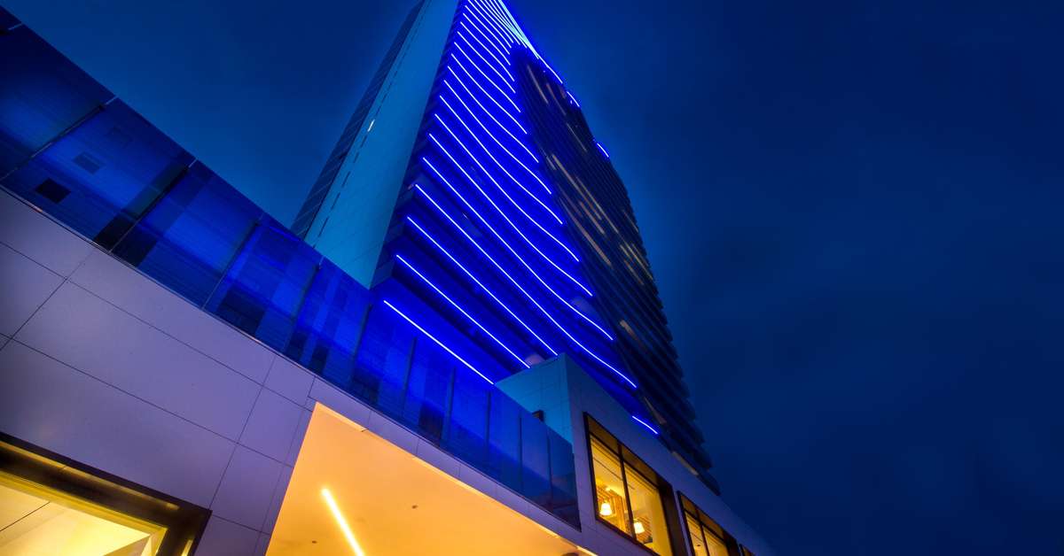 Een foto van de buitenkant van Estimar Calpe Suitopia 3 &Three