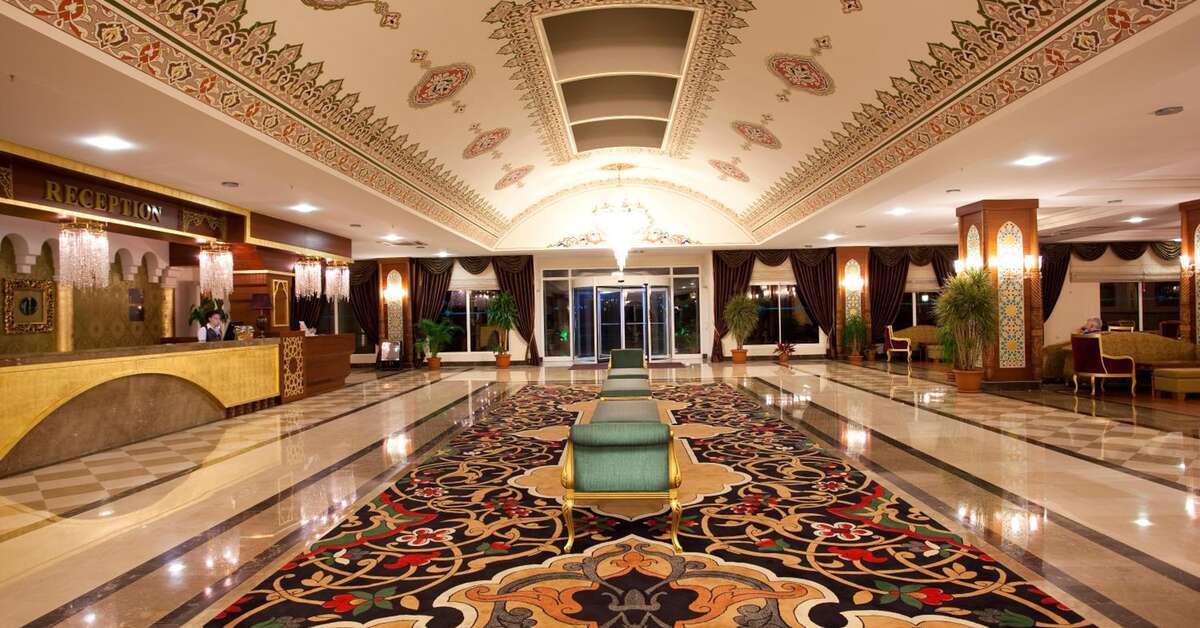 Een foto van het interieur van Adalya Bliss Hotel Adults Only