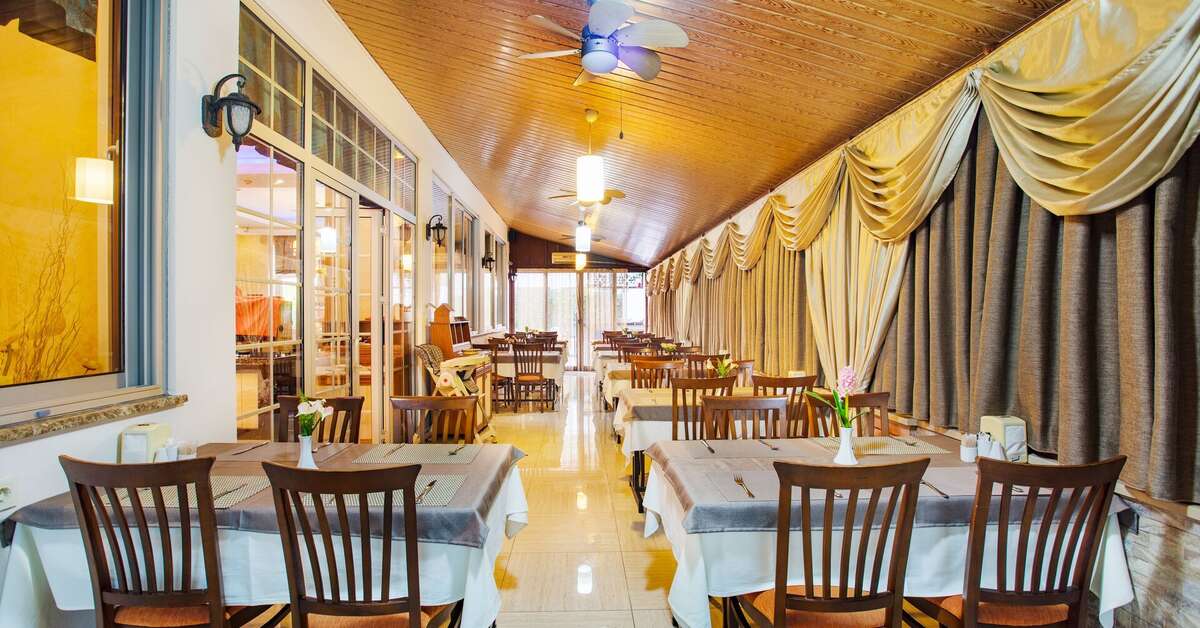 Een foto van de faciliteiten bij Alanya Beach Hotel
