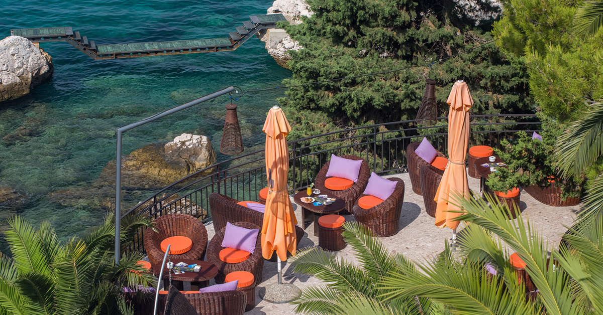 Een foto van de faciliteiten bij Podstine Boutique Beach Resort