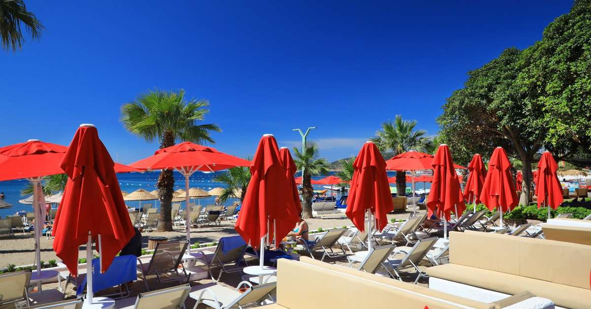 Een foto van het strand bij Very Chic Bodrum