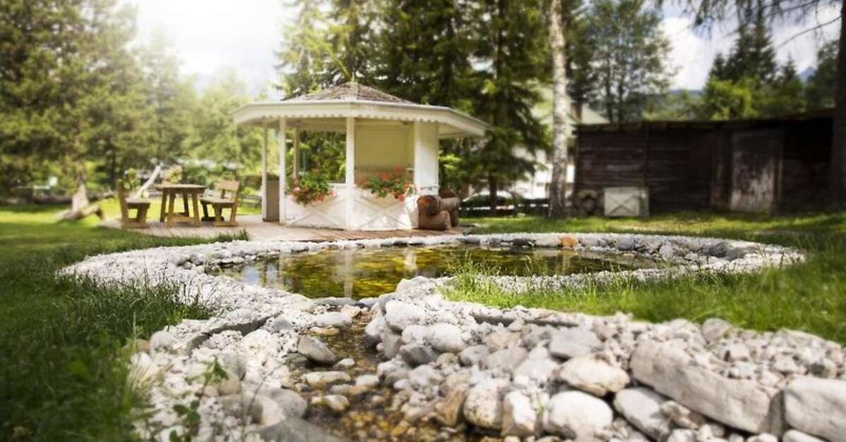 Ein Foto von der Außenansicht des Bergresort Seefeld