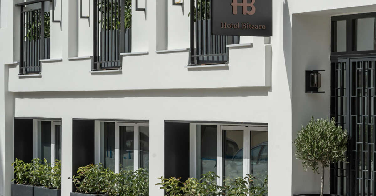 Ein Foto von der Außenansicht des Bitzaro Hotel