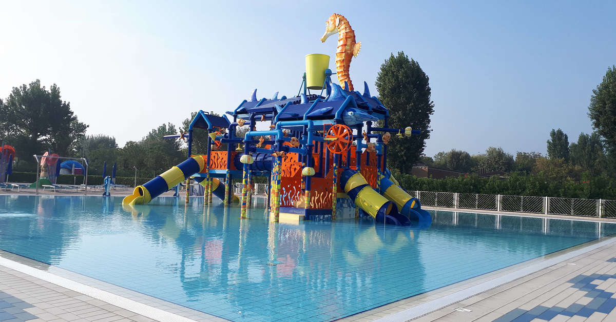 Een foto van het zwembad bij Camping Marina di Venezia