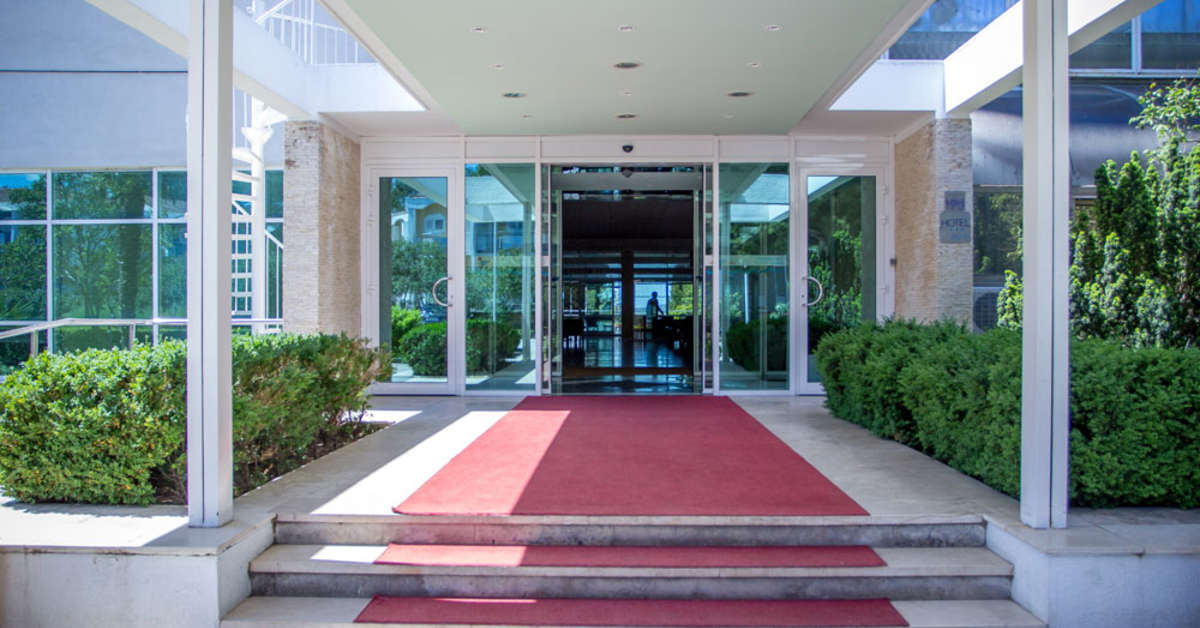 Een foto van de buitenkant van Imperial Park Hotel