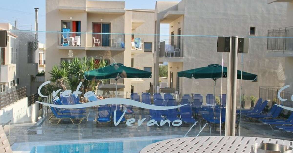 Ein Foto vom Pool im Creta Verano