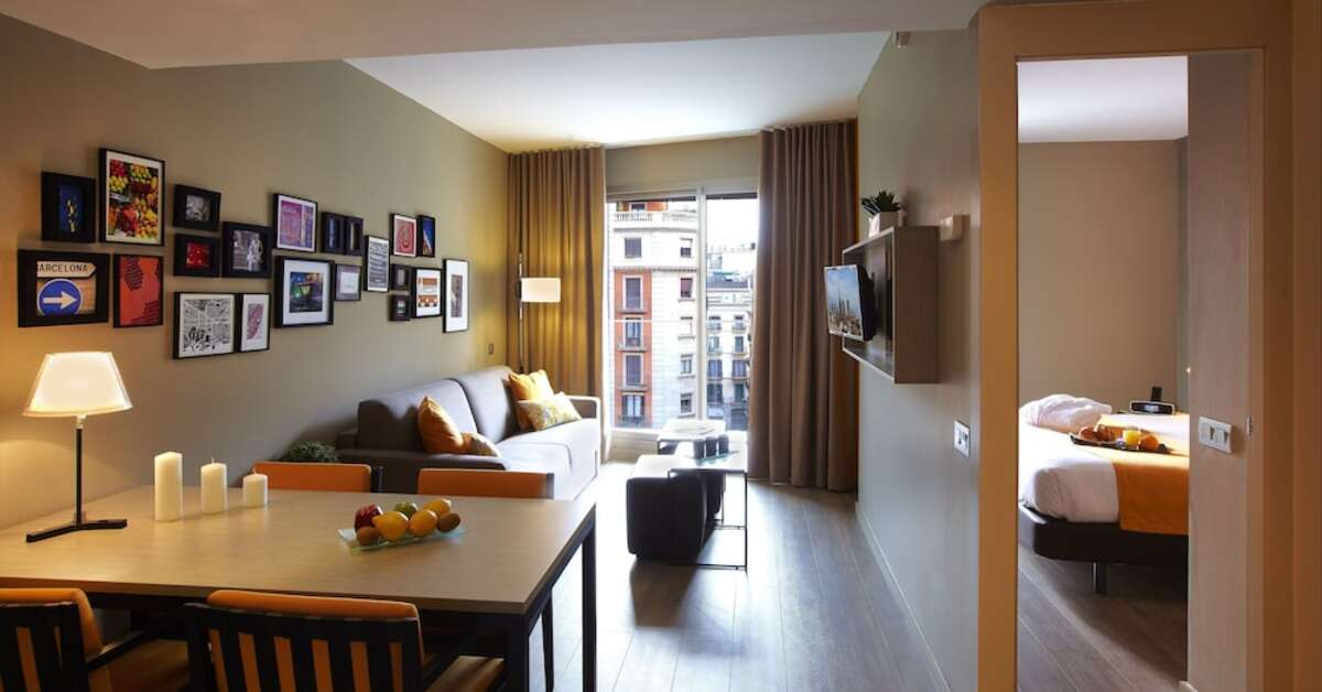 Een foto van Citadines Ramblas Barcelona