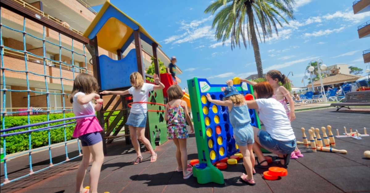 Een foto van de faciliteiten bij Aparthotel Voramar