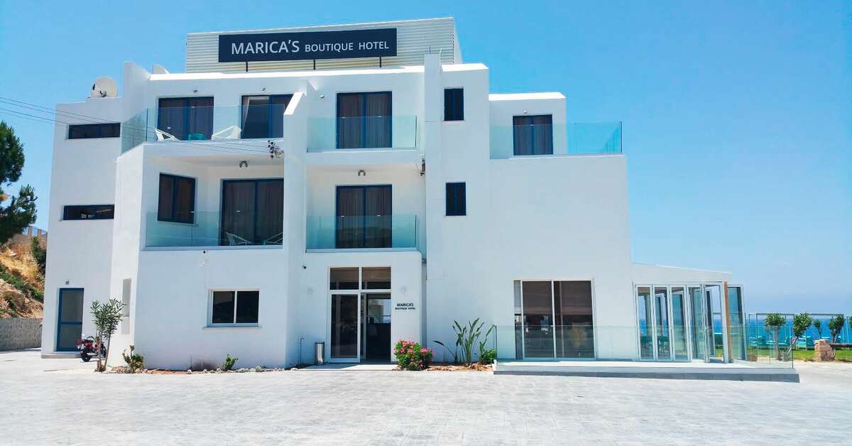 Een foto van de buitenkant van Marica's Boutique Hotel