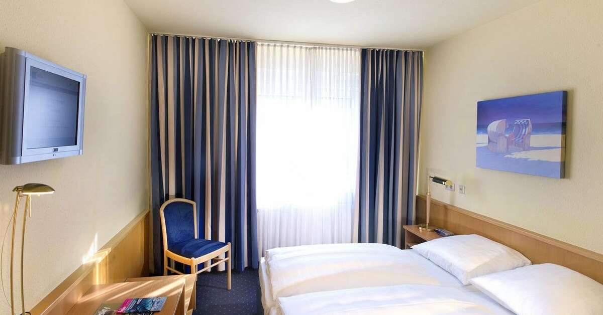Een foto van Tryp by Wyndham Lubeck Aquamarin Hotel