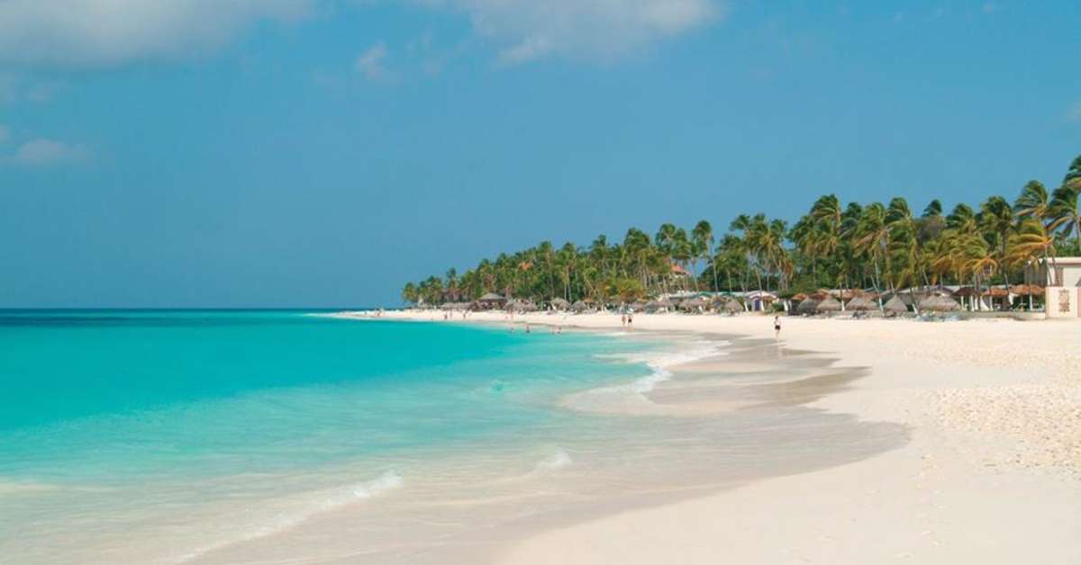 Een foto van het strand bij Divi Village Golf & Beach Resort