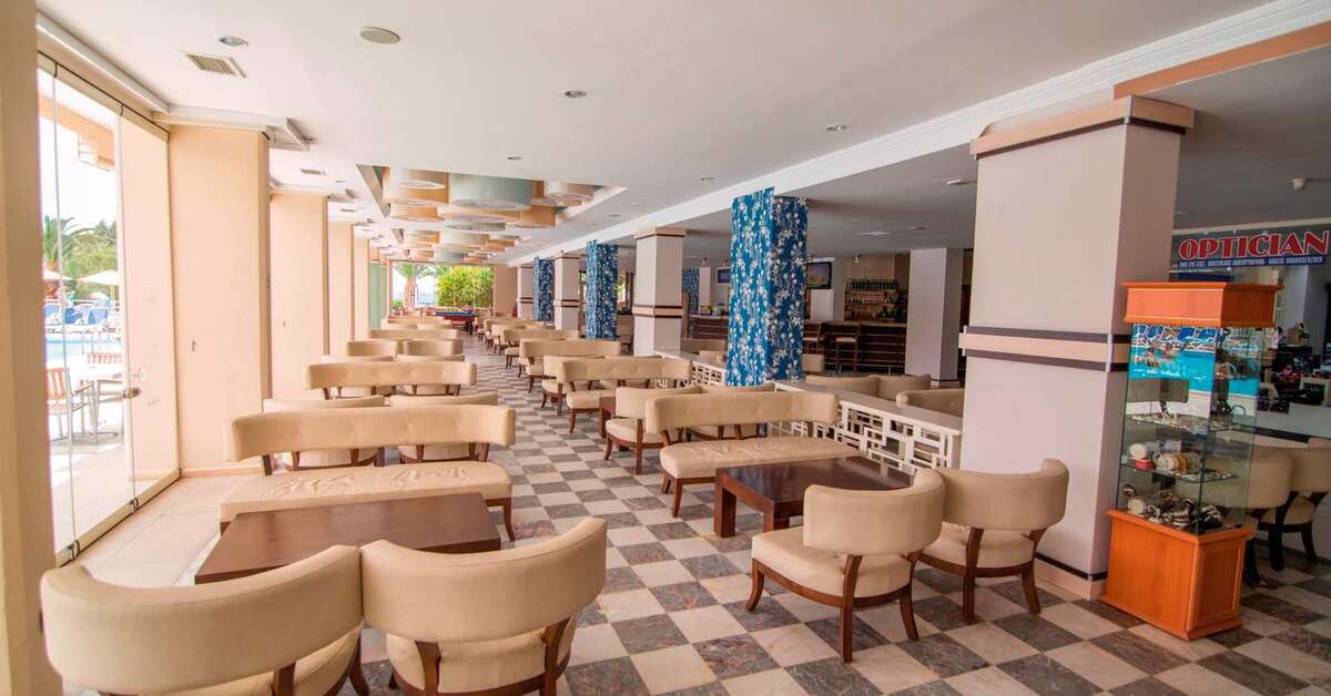 Een foto van het interieur van Ephesia Hotel