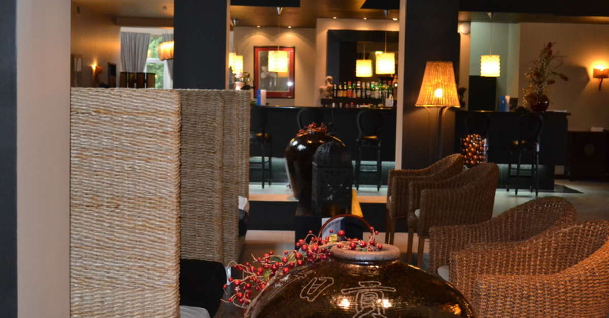 Een foto van het interieur van Enotel Golf - Santo da Serra