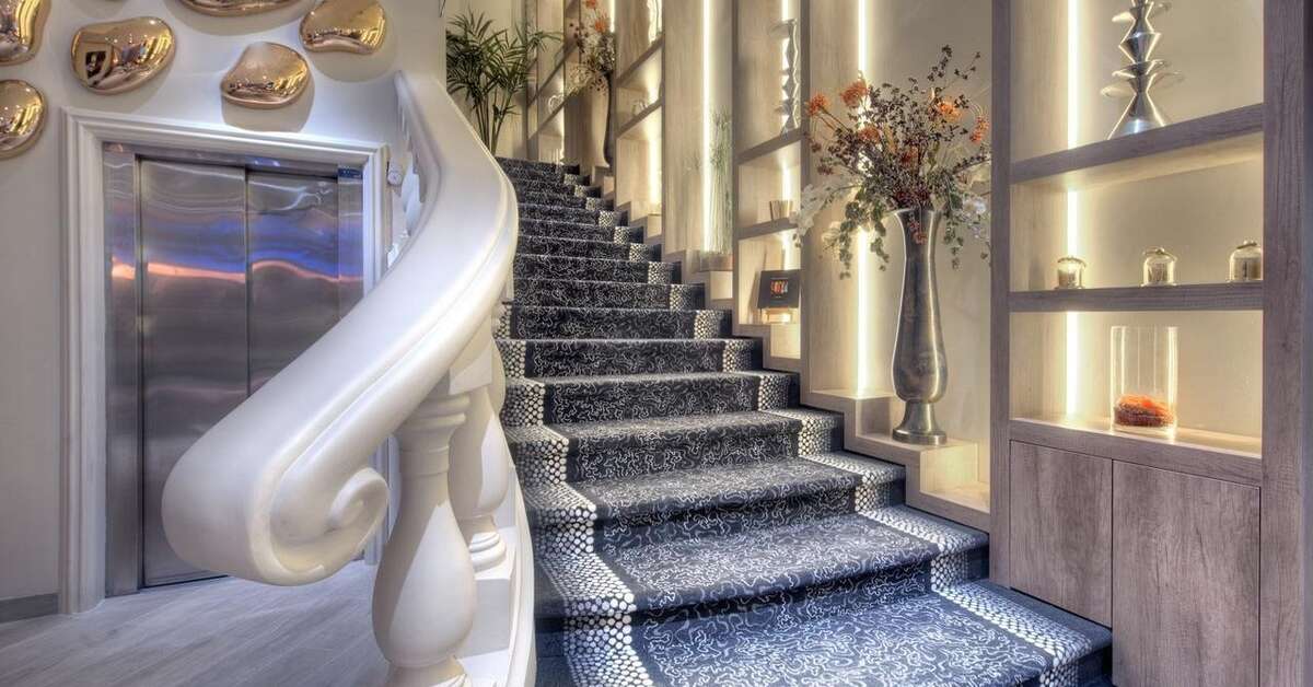 Een foto van het interieur van Best Western Plus Nice Cosy Hotel
