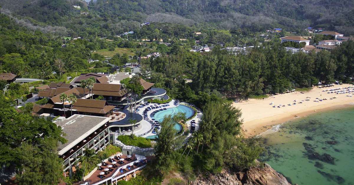 Een foto van een overzicht van Pullman Phuket Arcadia Naithon Beach