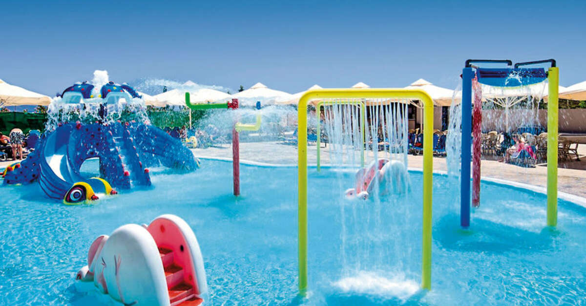 Ein Foto vom Pool im Kipriotis Aqualand