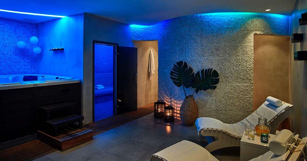 Een foto van de faciliteiten bij Island Blue Hotel