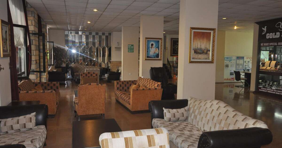 Een foto van het interieur van Pineta Club Hotel