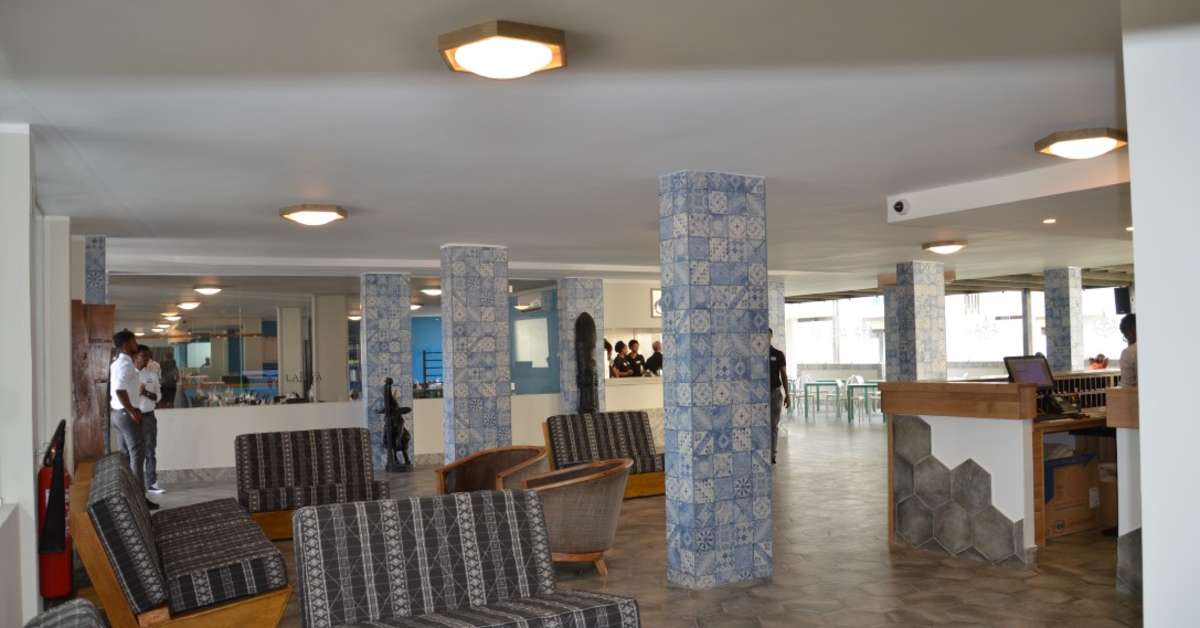 Een foto van het interieur van Halos Casa Resort