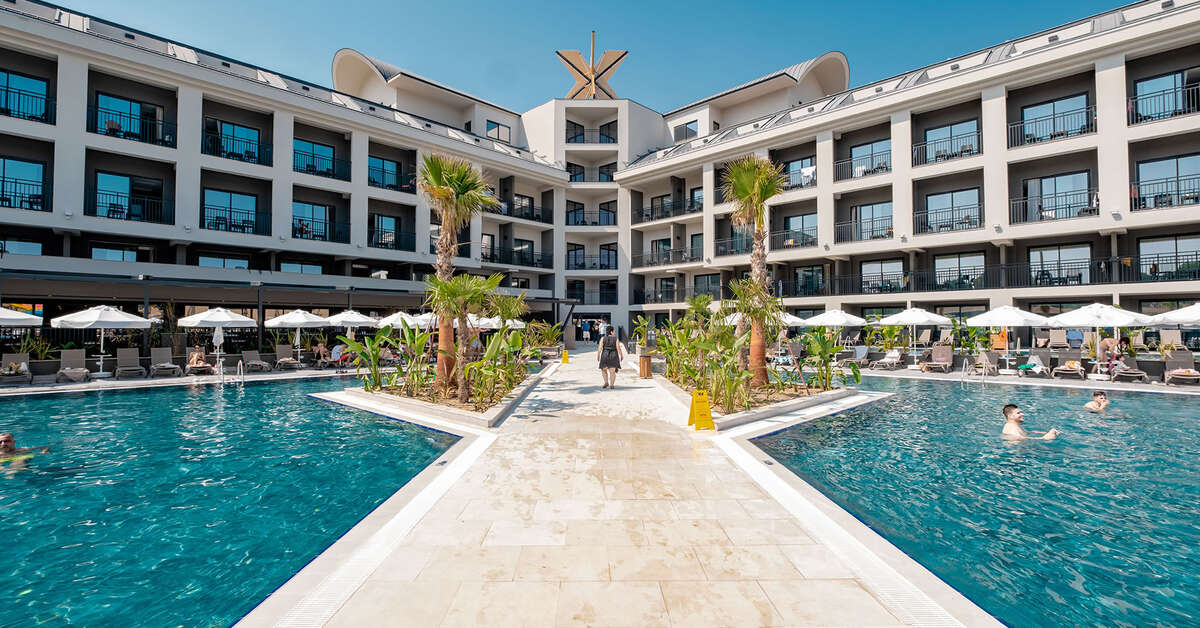 Een foto van het zwembad bij Hotel The X Belek
