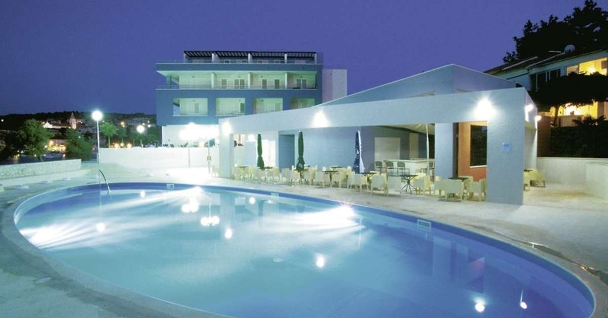 Een foto van het zwembad bij Hotel Pastura